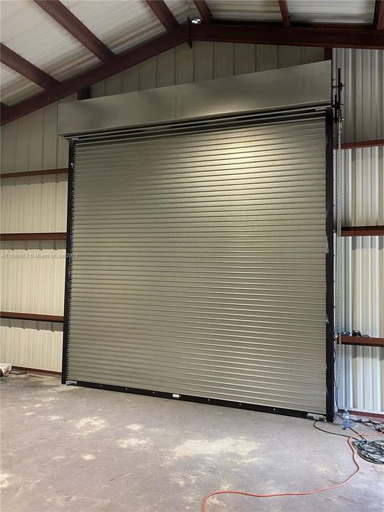 WorkShop w/ roll up commercial grade doors 12'x12'