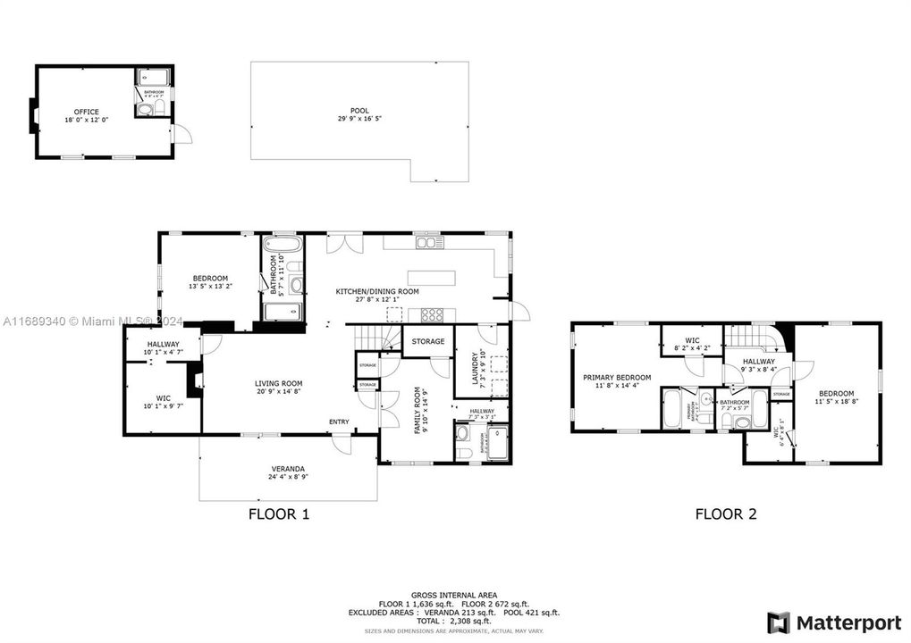 En Venta: $2,495,000 (4 camas, 4 baños, 2481 Pies cuadrados)