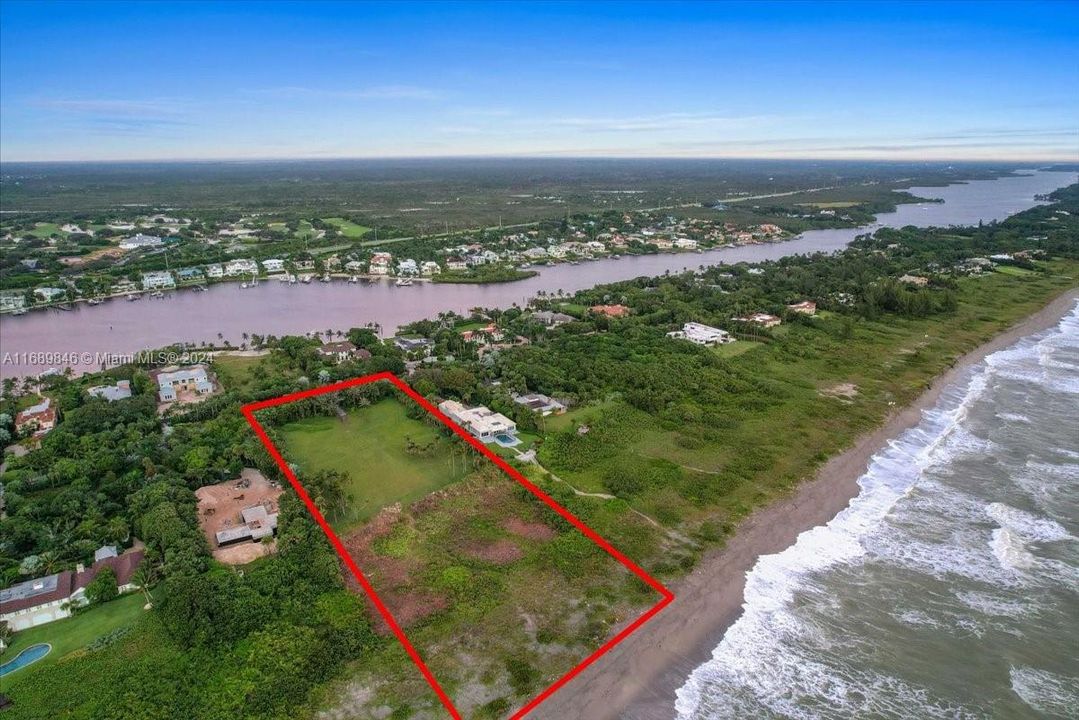 COMBINING TWO LOTS AT 509 AND 511 S. Beach