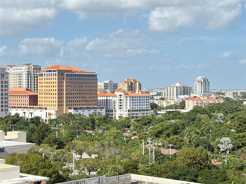 Coral Gables downtown view