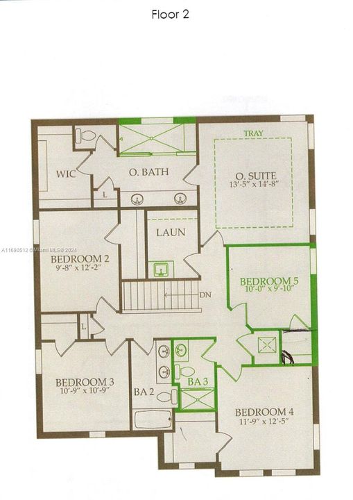 2nd Floor Plan