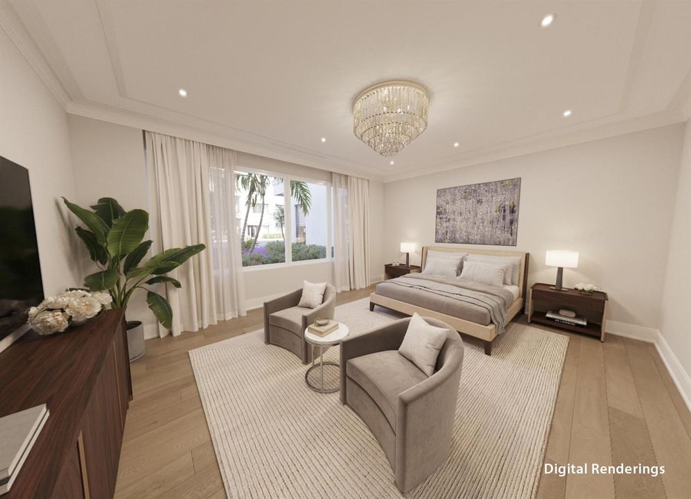 Guest Bedroom Rendering