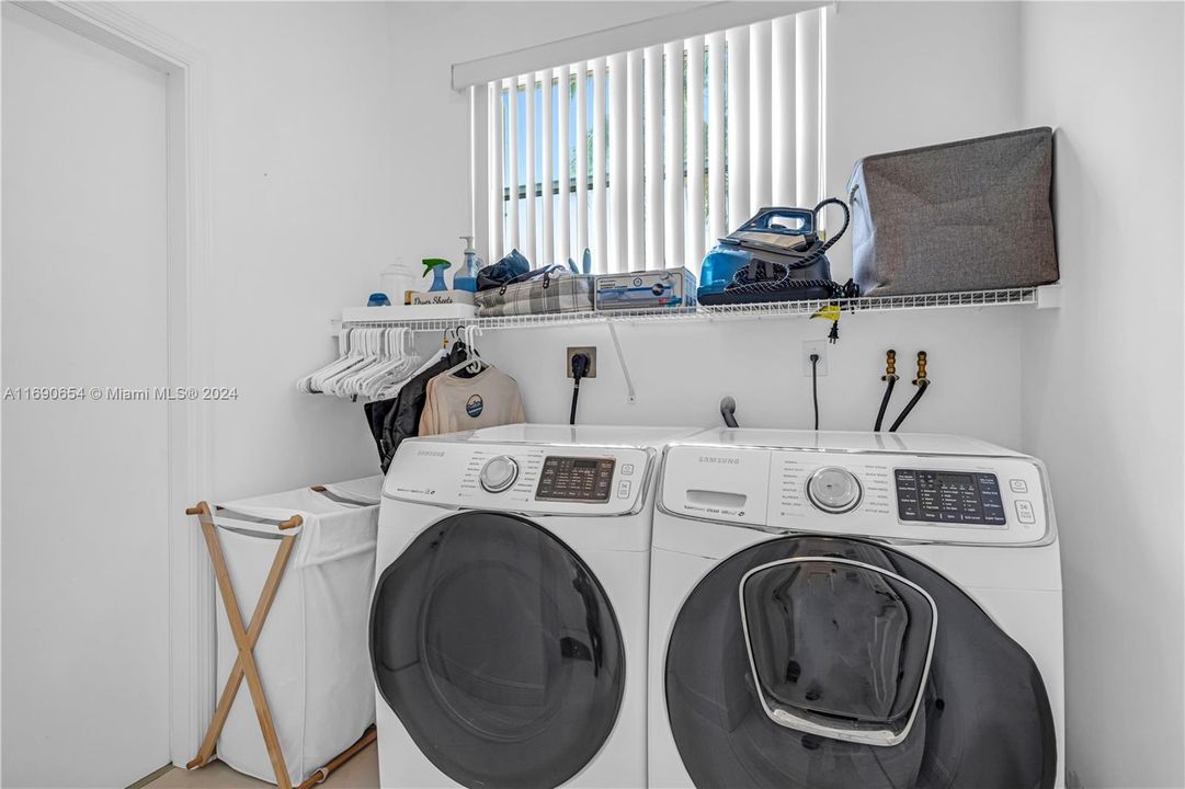 Seperate Laundry Room!