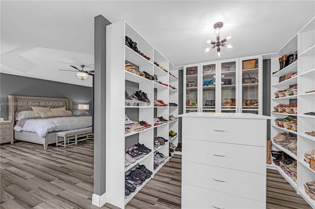 Oversized New Walk-in Closet! (One of Three walk-in Closets)