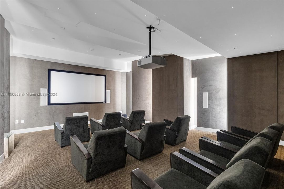 PRIVATE THEATER ROOM