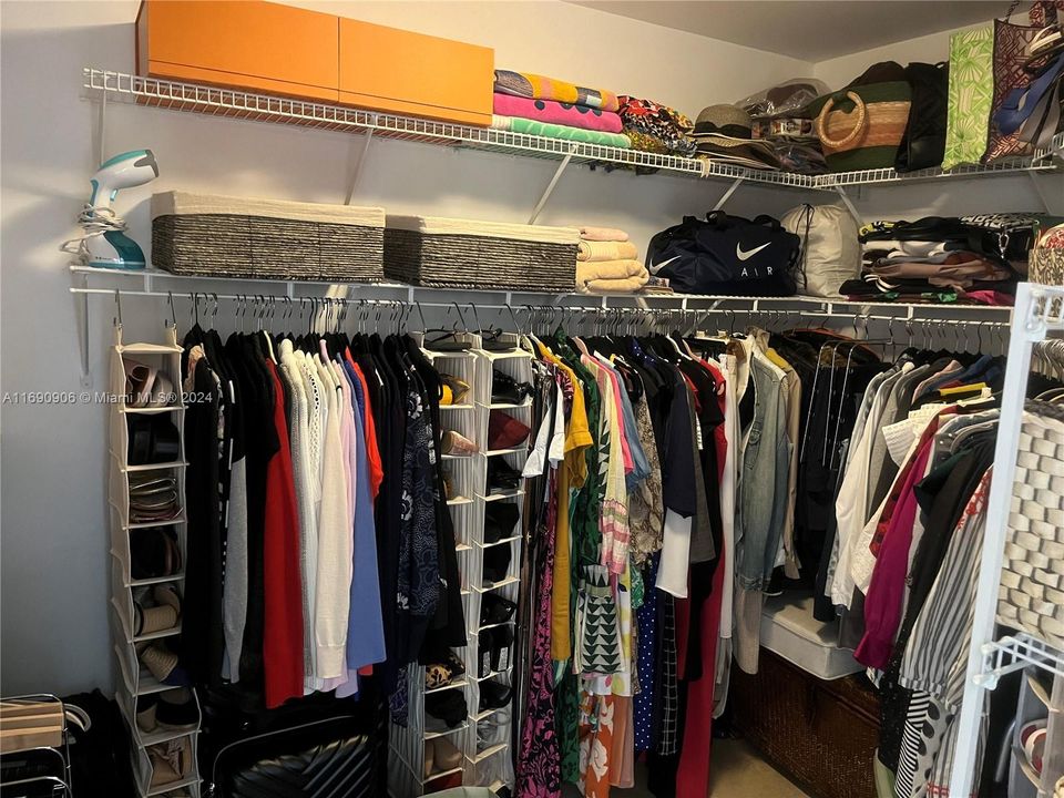 Master Walk In Closet