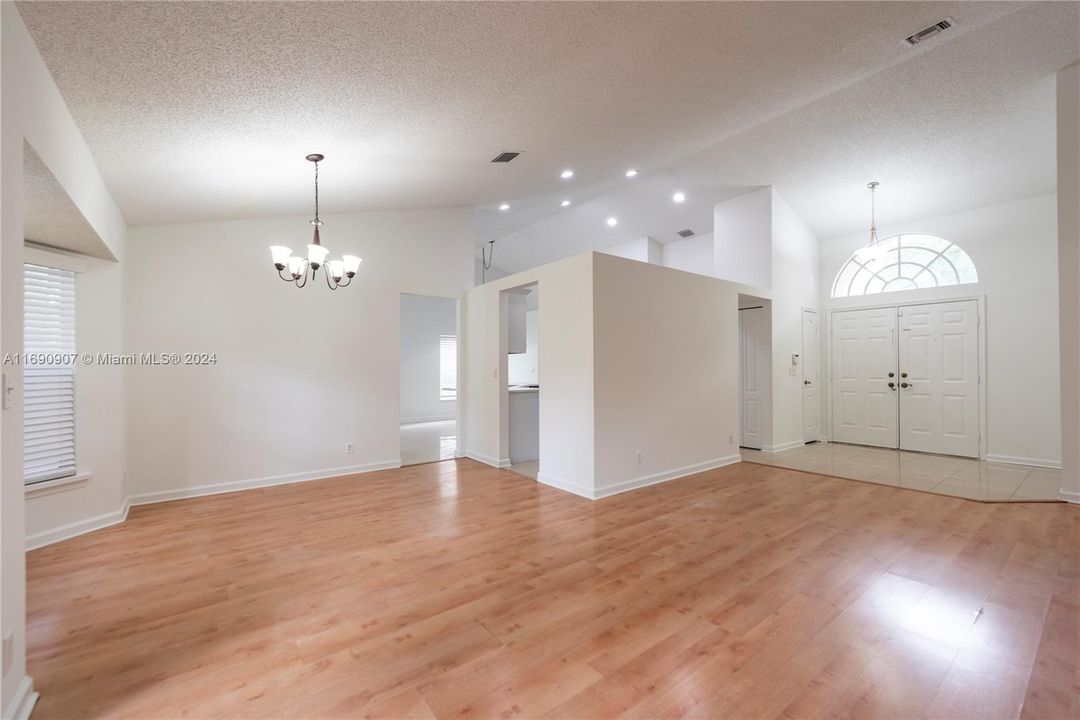 Family Room and Dining Room