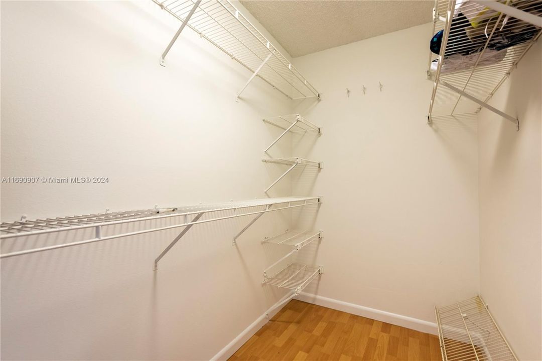 Master Bedroom Walk-in Closet