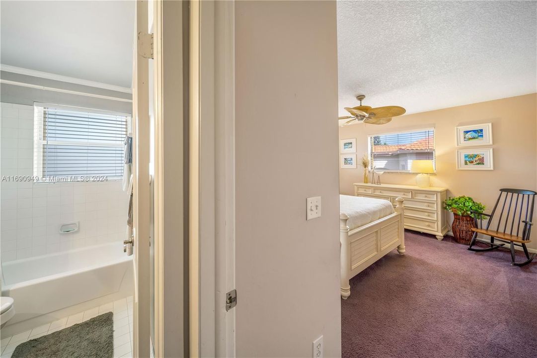 Guest Bedroom adjacent to guest Bathroom