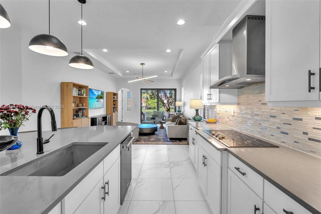 From Kitchen Looking Towards Living Area