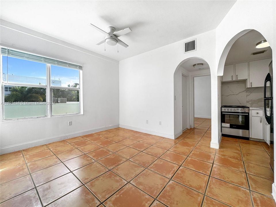 Living Room + Kitchen