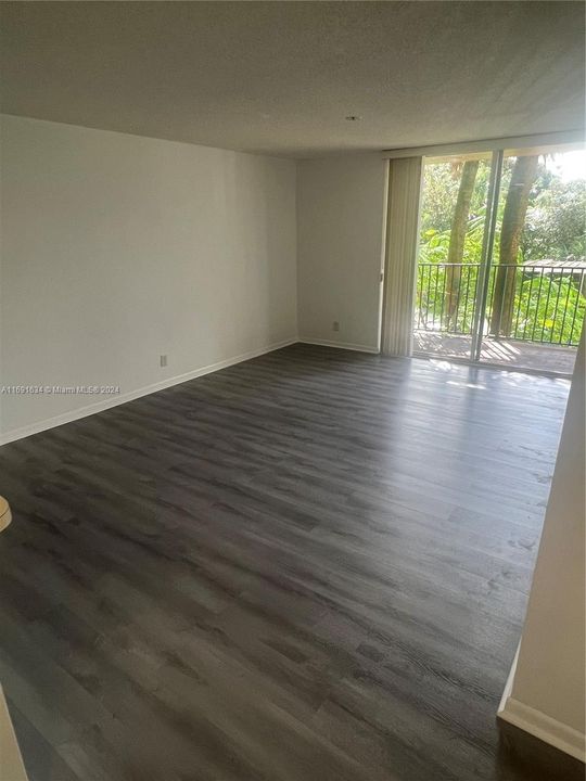 Living room with balcony