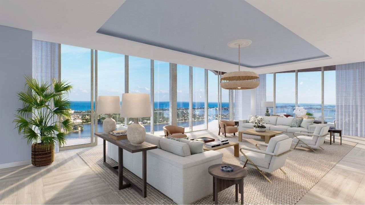 Living Room Rendering