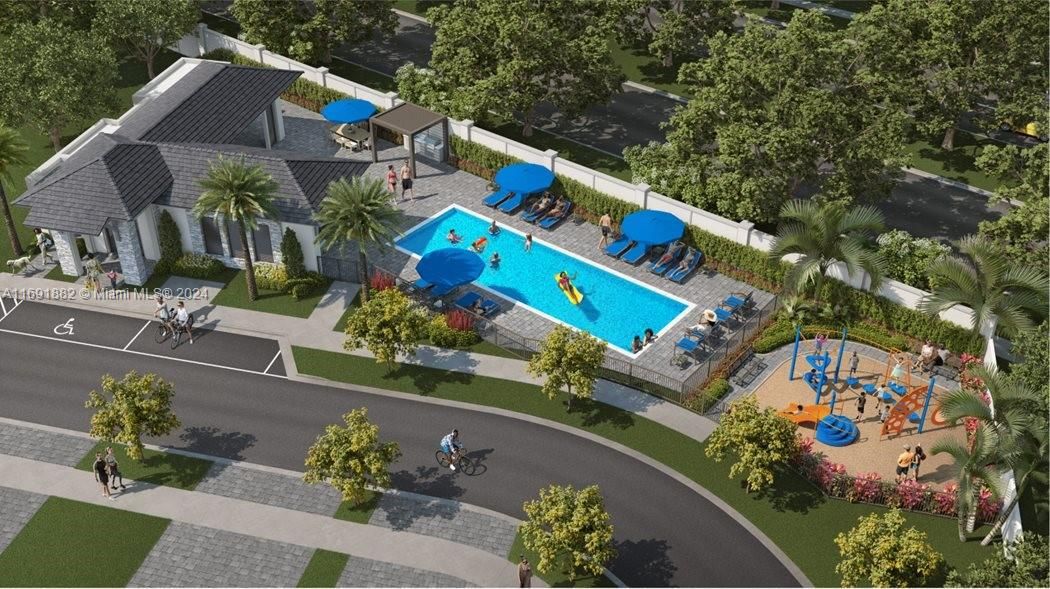 Community Pool and Cabana