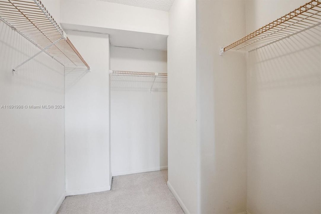 Large Walk-In Closet, Primary Bedroom