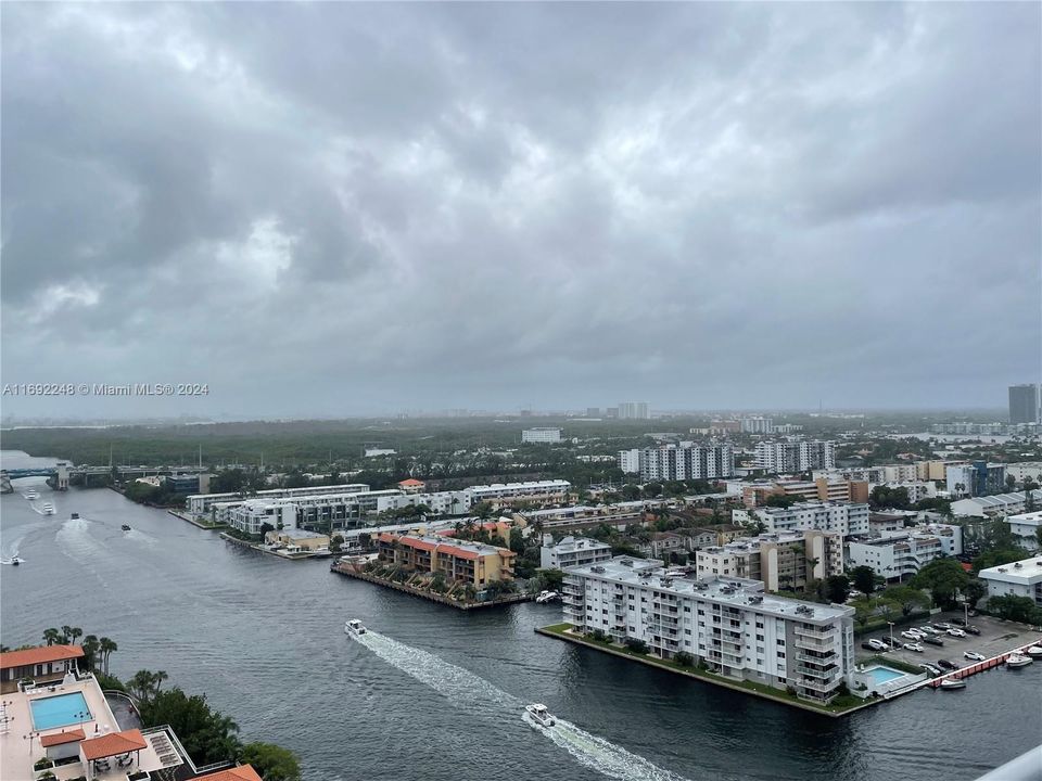 View from the balcony