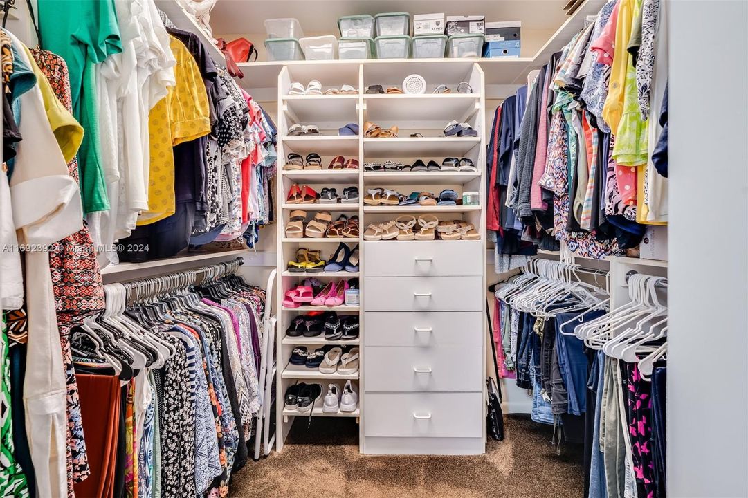 Master Walk-in Closet