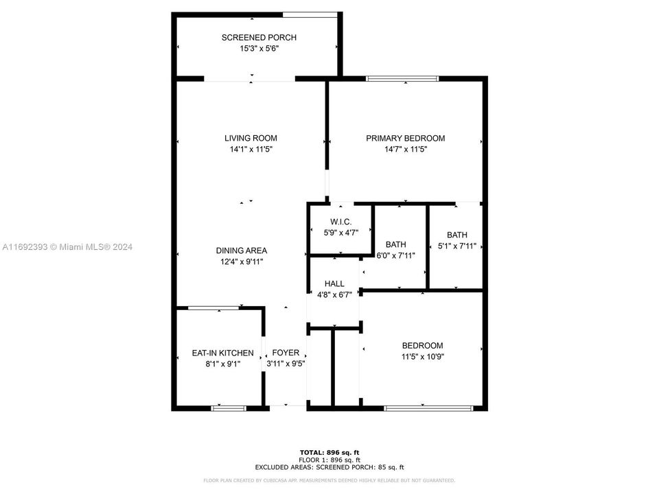 For Sale: $152,000 (2 beds, 2 baths, 990 Square Feet)