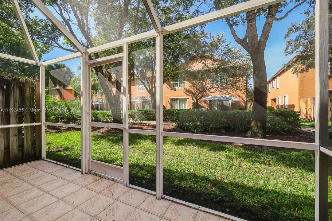 Screened Patio