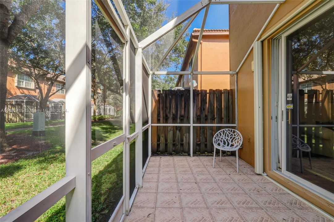 Screened Patio