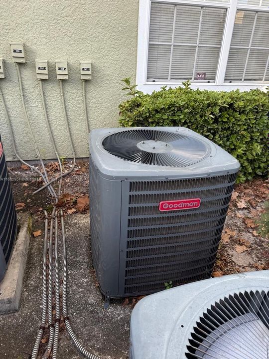 Outside A/C unit