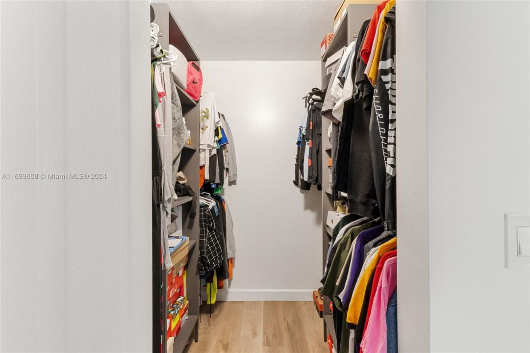 Main Walk in Closet