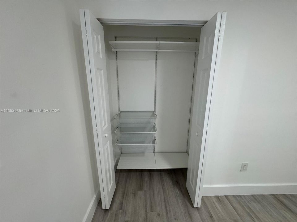 New closet build in