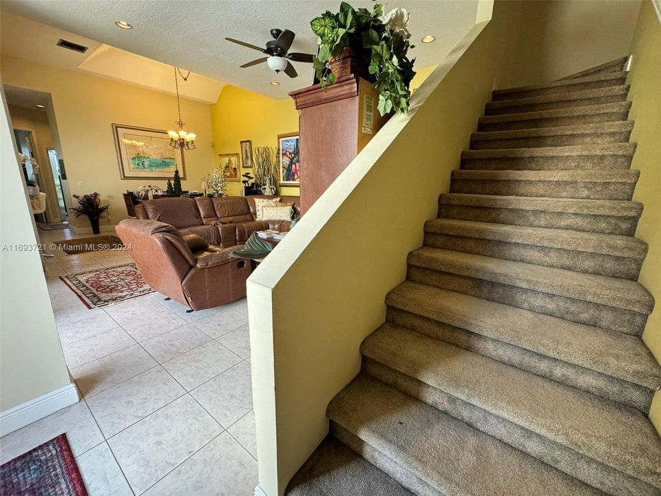 Stairs to Bedroom #3