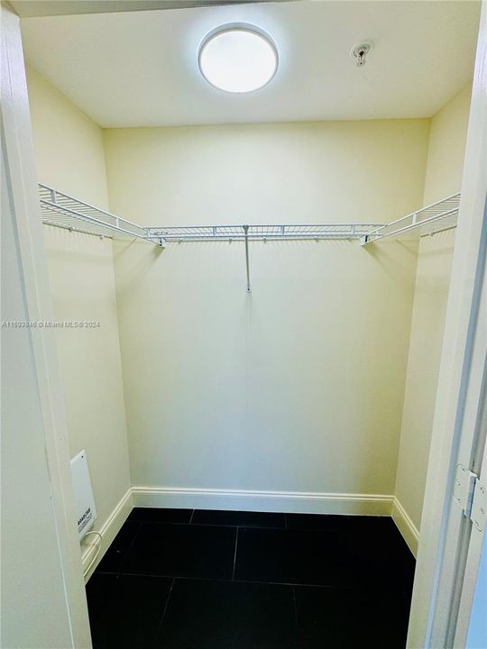 Closet in second bedroom