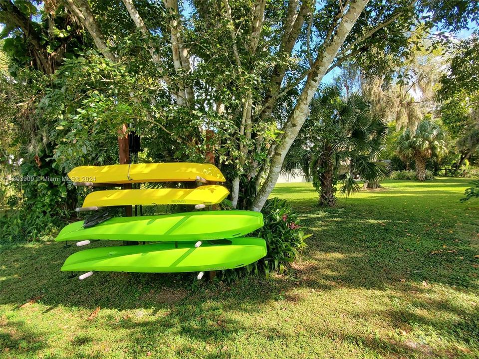 Kayak rack