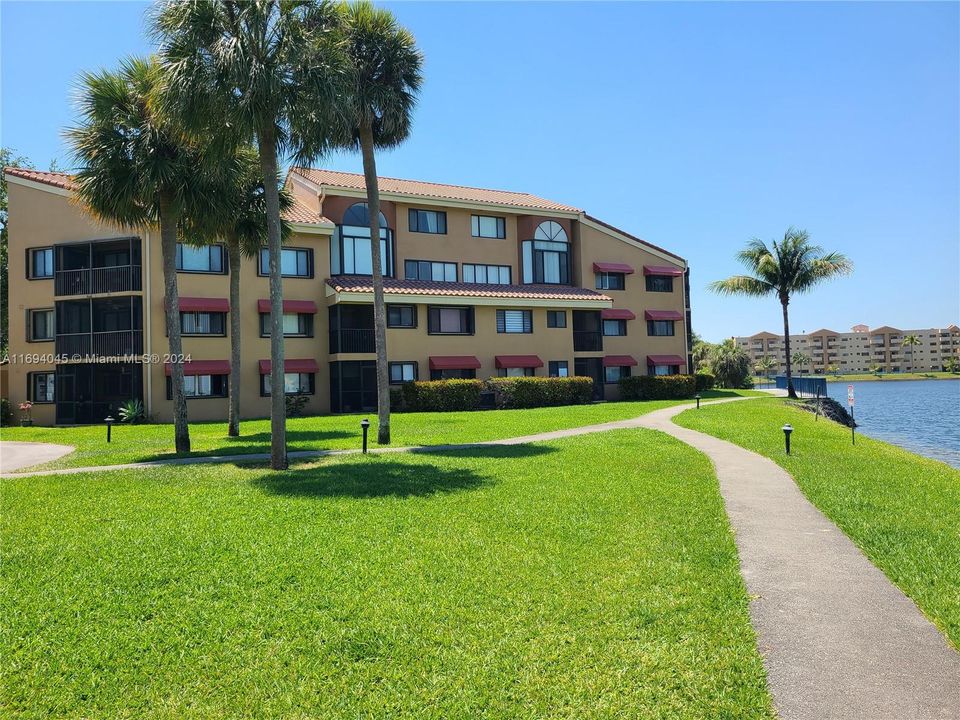 Community Walkway by the Lake