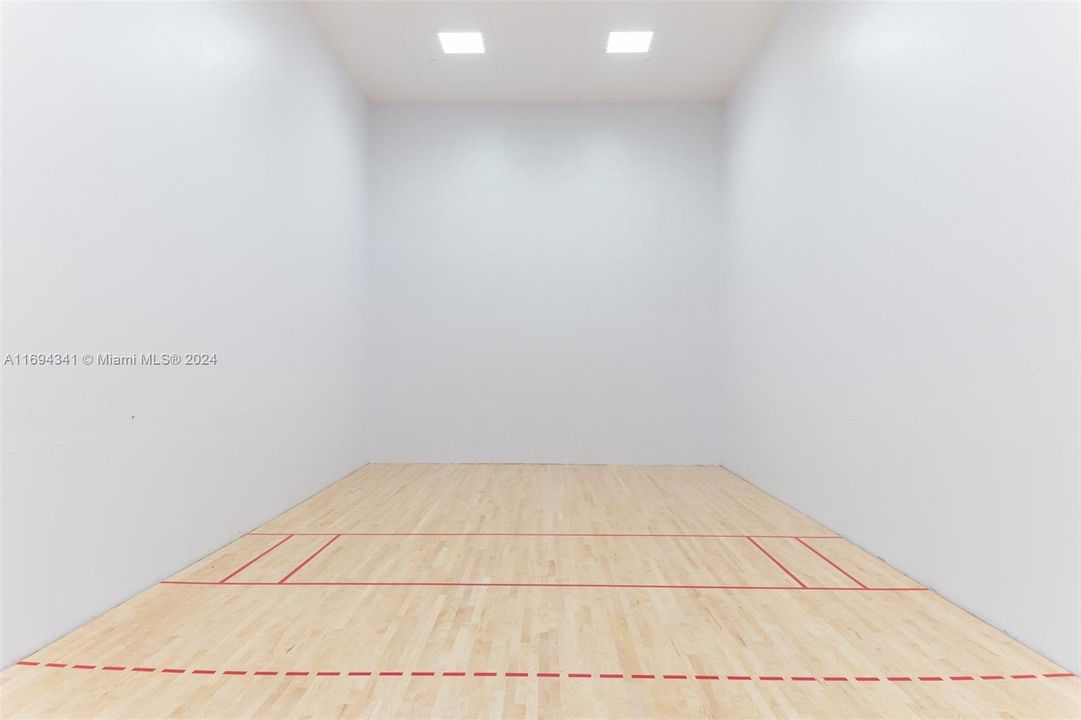 Racquetball/Basketball Court