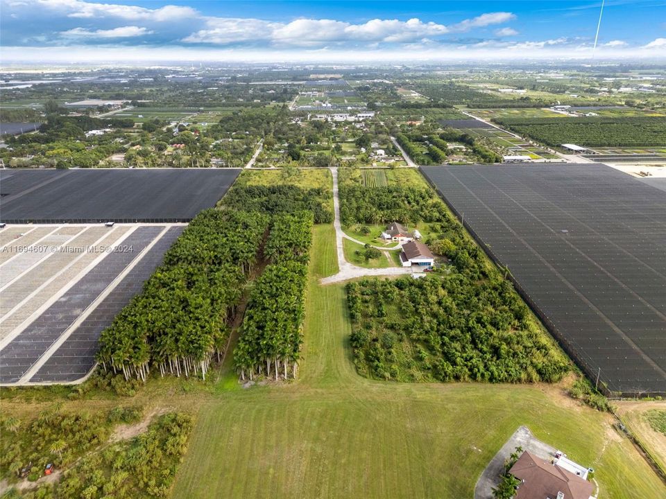 RUNWAY VIEW OF THE ALMOST 20 ACRE'S