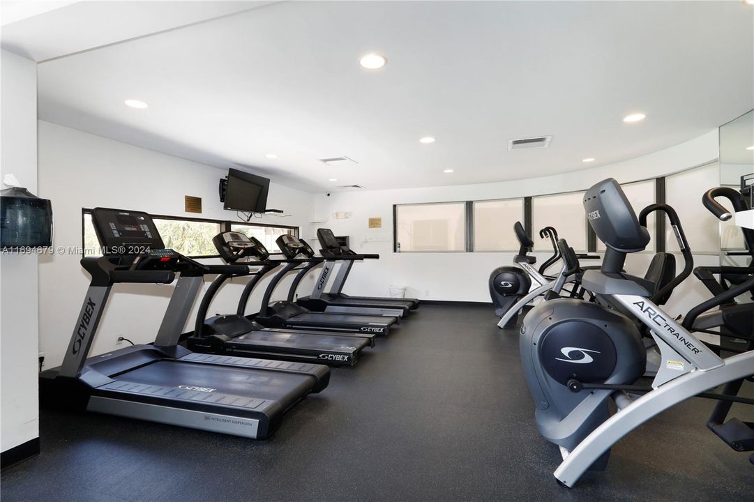 The Oceansound's Fitness Center.