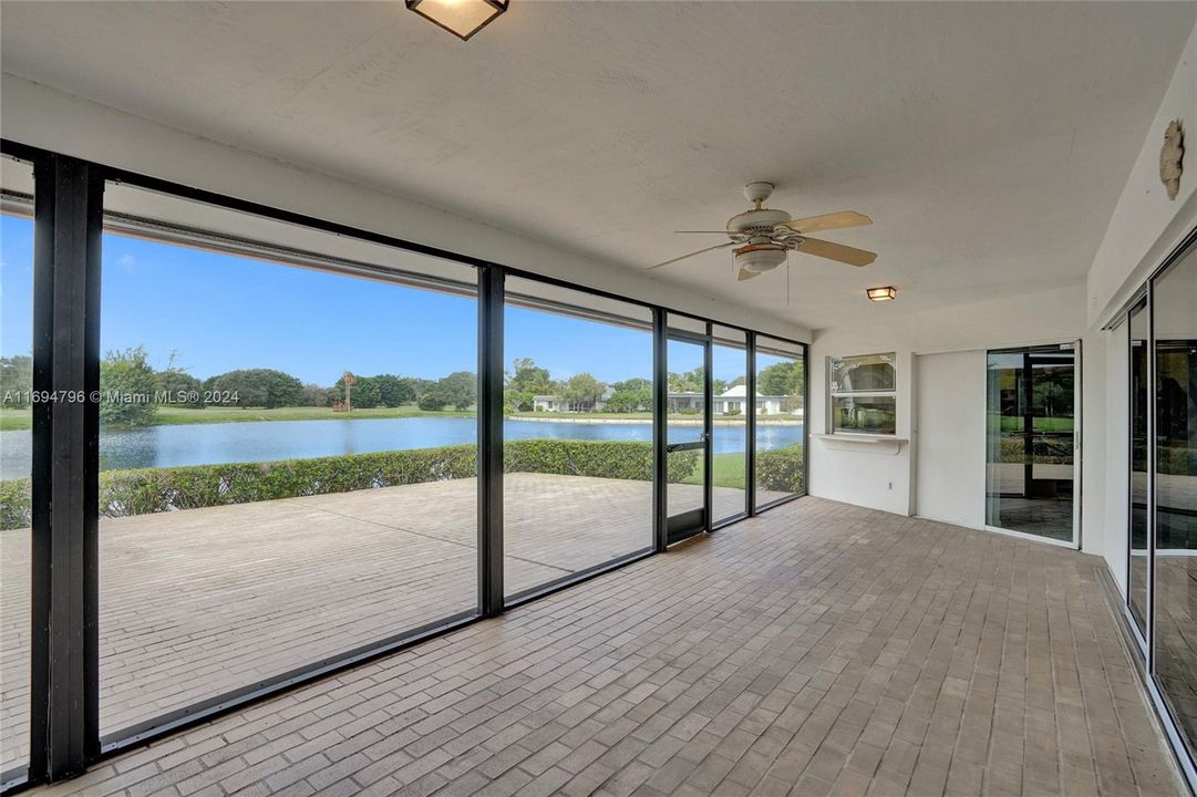 Screened in Patio