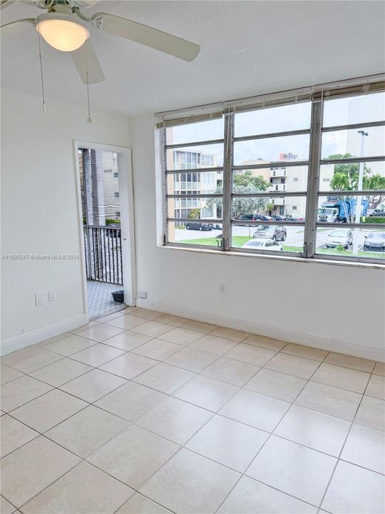 Main bedroom access to balcony