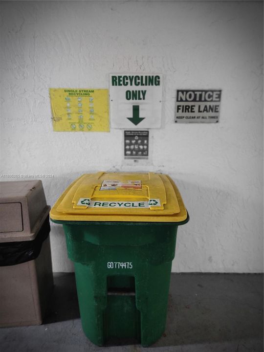 Recycling bins  something ot be proud of as a resident