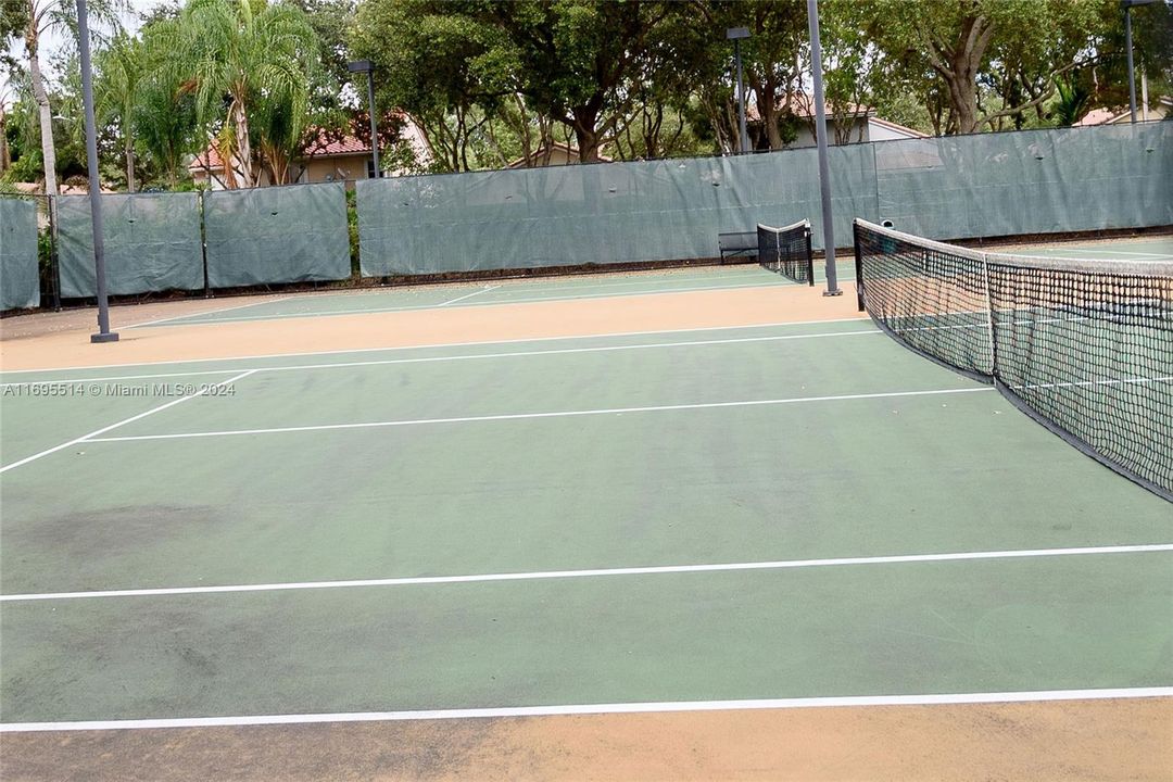 Tennis courts