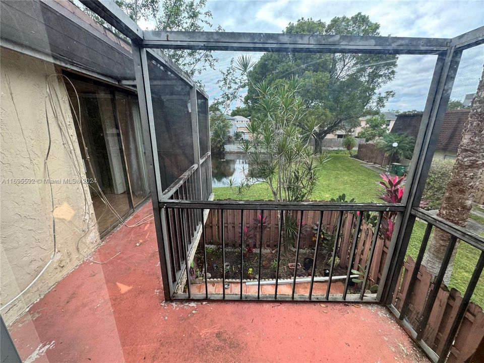 Deck Upstairs With Water Views