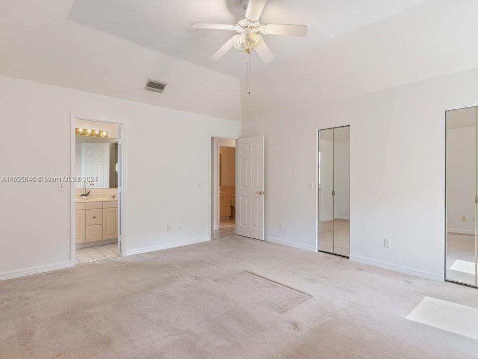 Primary Bedroom #1, lots of closet space!