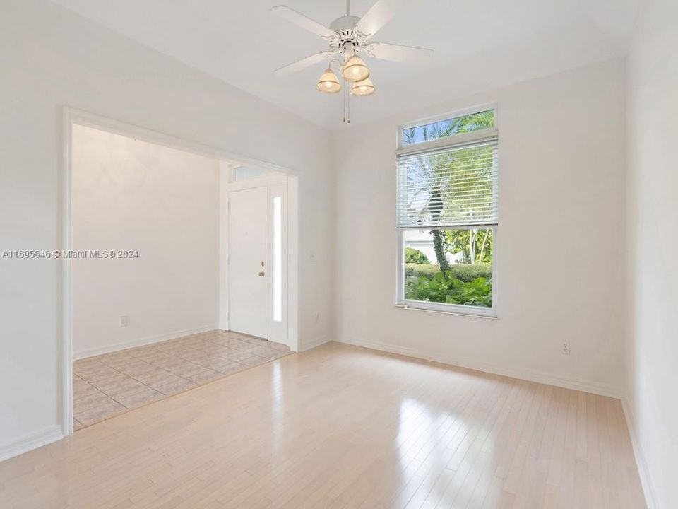 Large formal dining room