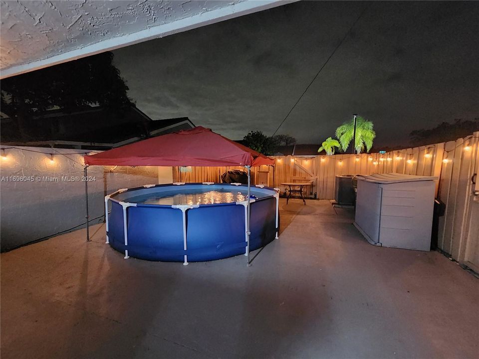 Spacious patio for your enjoyment!