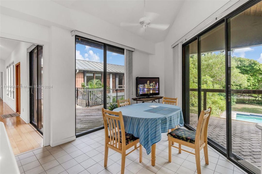 SURROUNDED BY WINDOWS, ENJOY THE POOL VIEWS