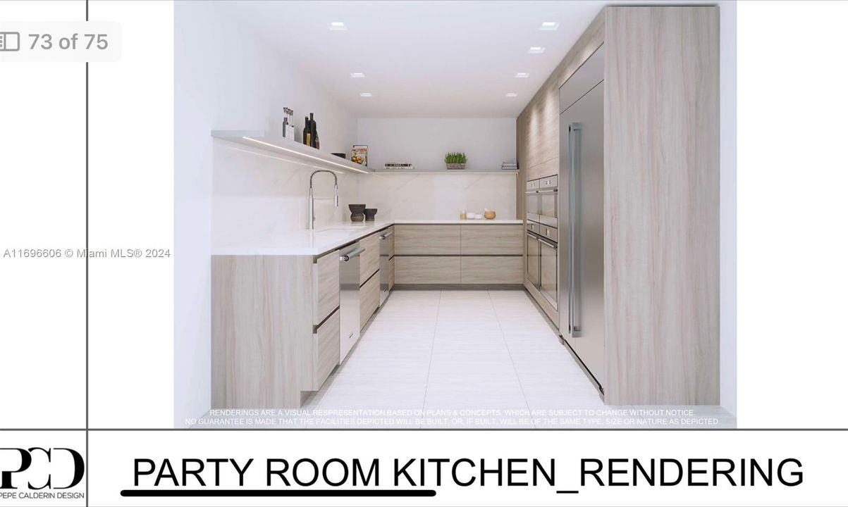 Party Room Kitchen