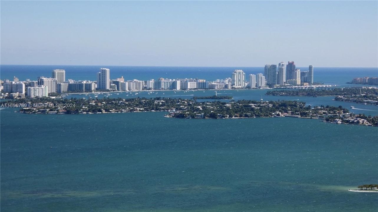 South Beach, Star Island views