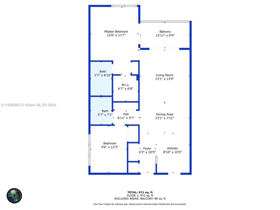 For Sale: $235,000 (2 beds, 2 baths, 1000 Square Feet)