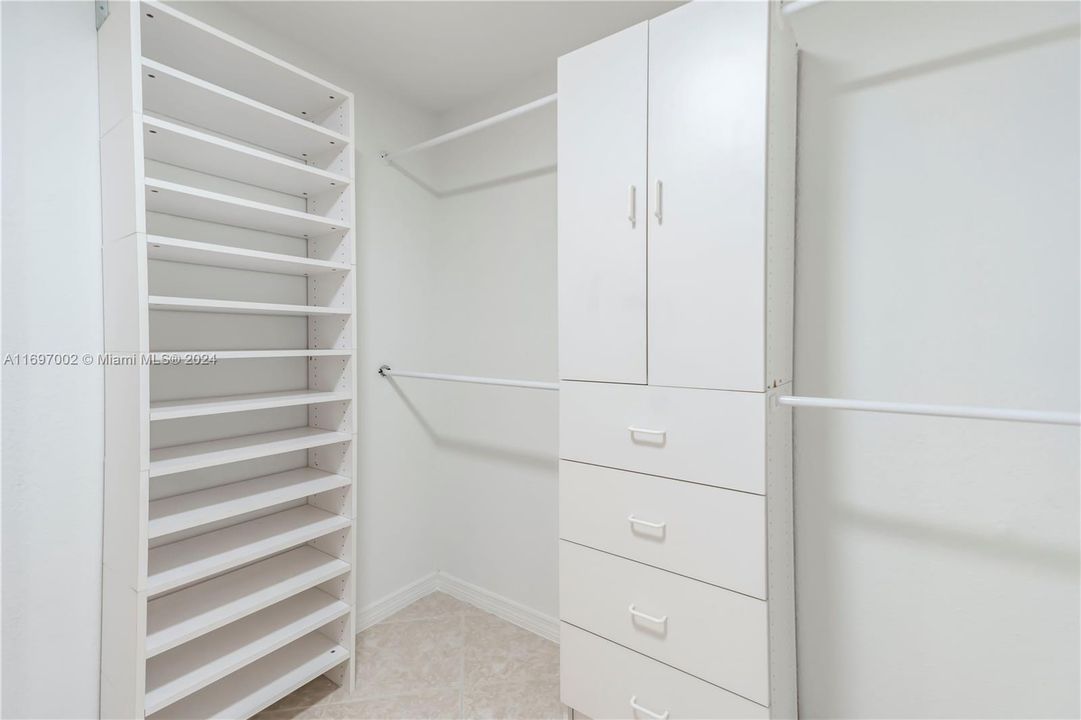 Primary Walk-in Closet