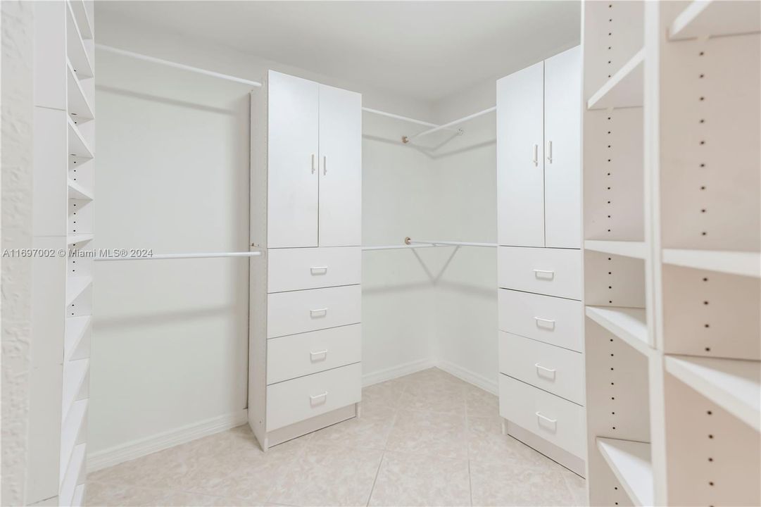 Primary Walk-in Closet