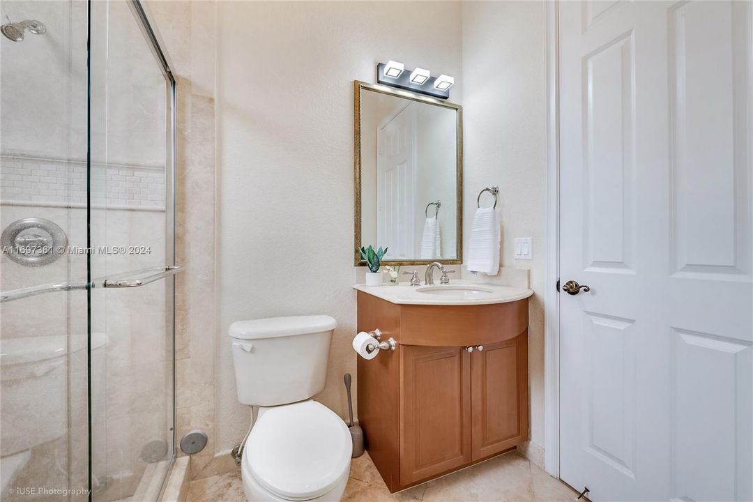 Laundry and Storage Room off Garage