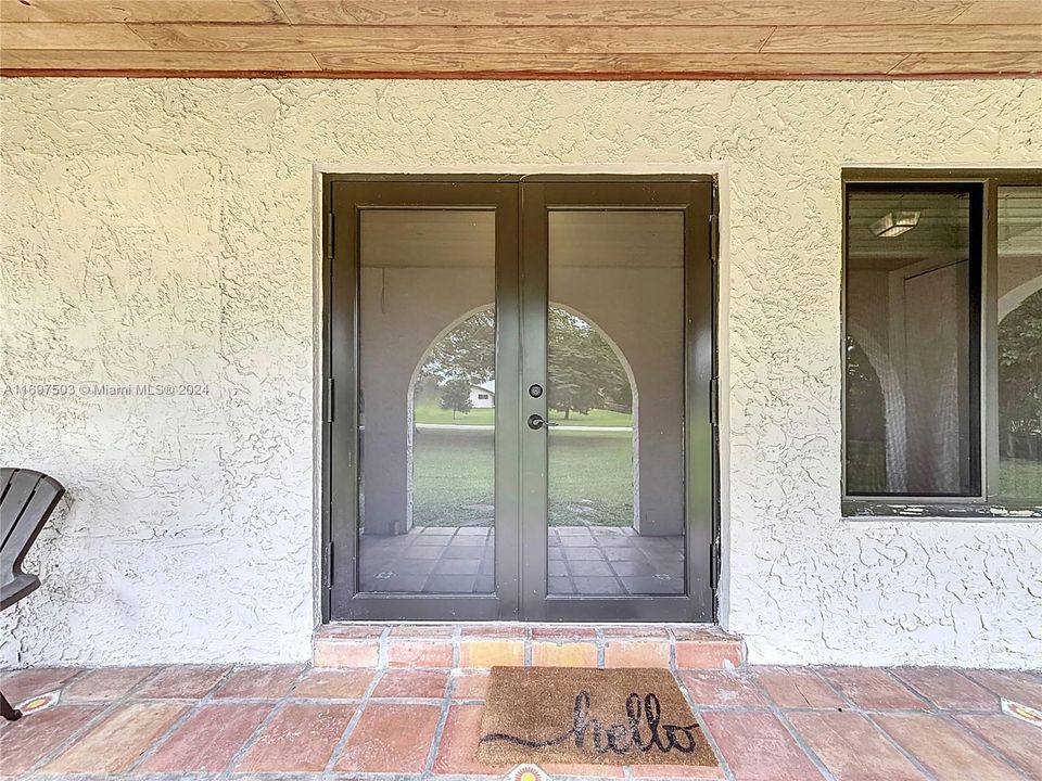 Front doors